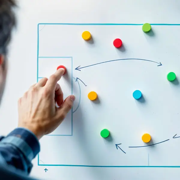 Design com sua identidade e guiando o visitante até a conversão