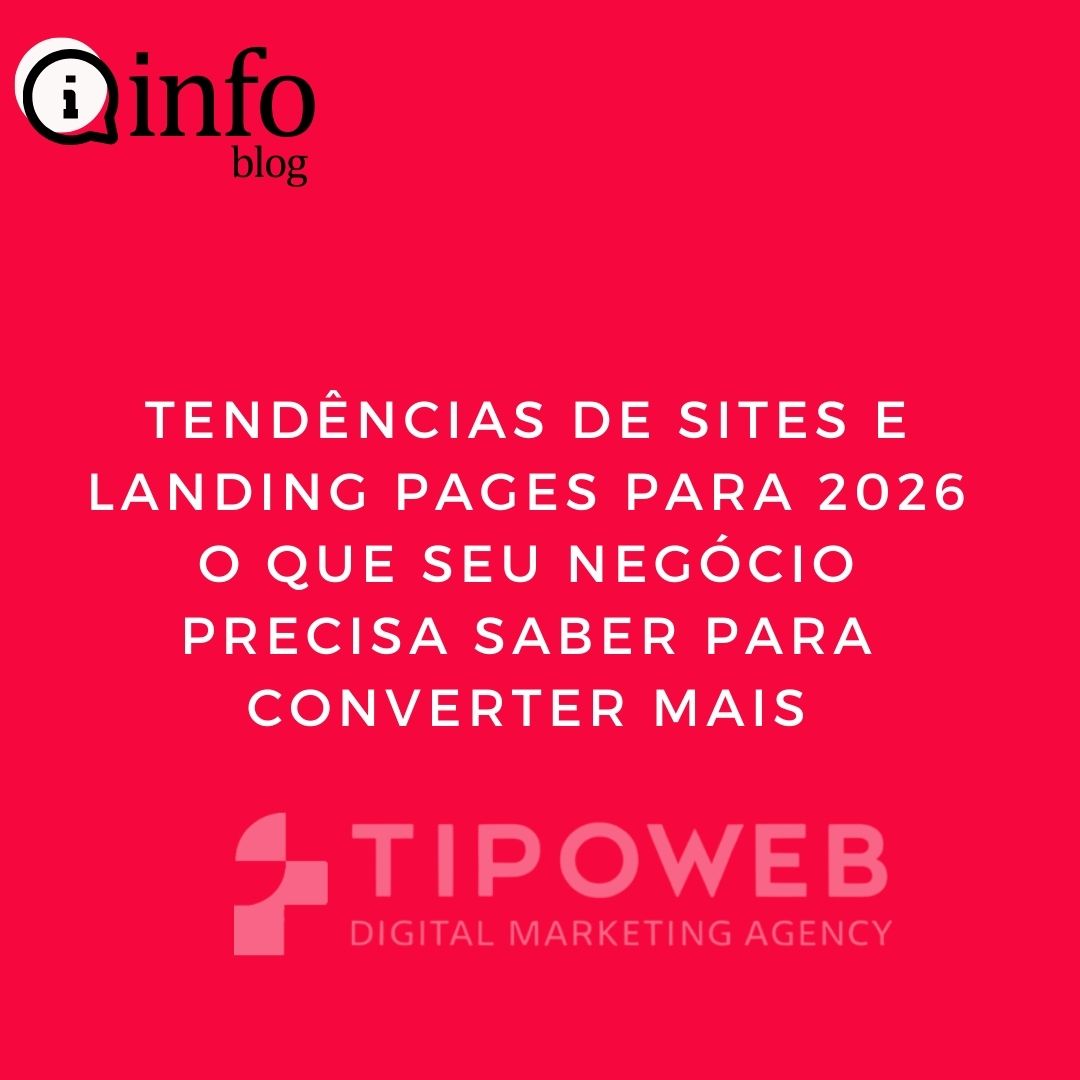 Tendências de Sites e Landing Pages para 2026 | O que seu negócio precisa saber para converter mais